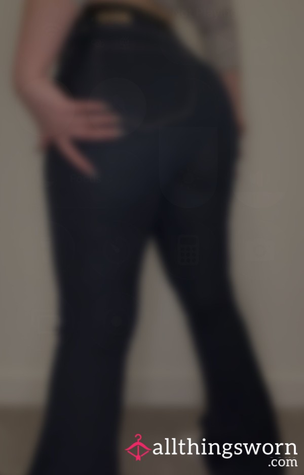 Struggle Into Tight Jeans