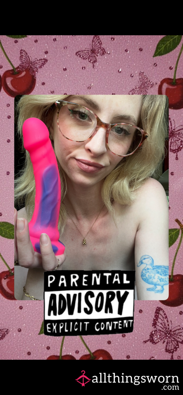 Watch Me Suck And F**k My 7inch Di**o 🥵😈💦