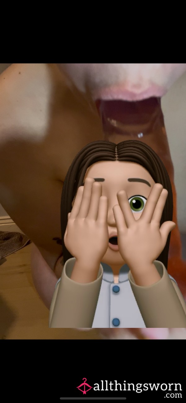 Watch Me Suck My Di**o… Wishing It Was Your C*ck😉