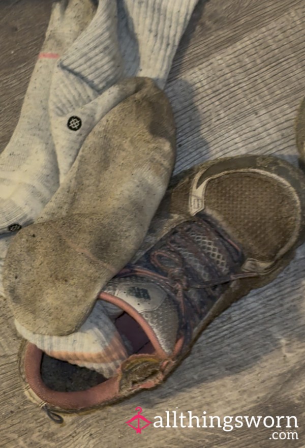 Watch Me Take Off My Dirty Wet Socks ….sneakers Socks And Tights Are All Available For Purchase!