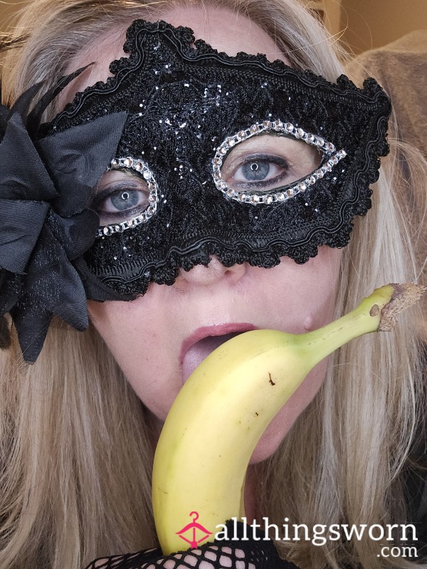 Watch Me Take This Banana In My Mouth!