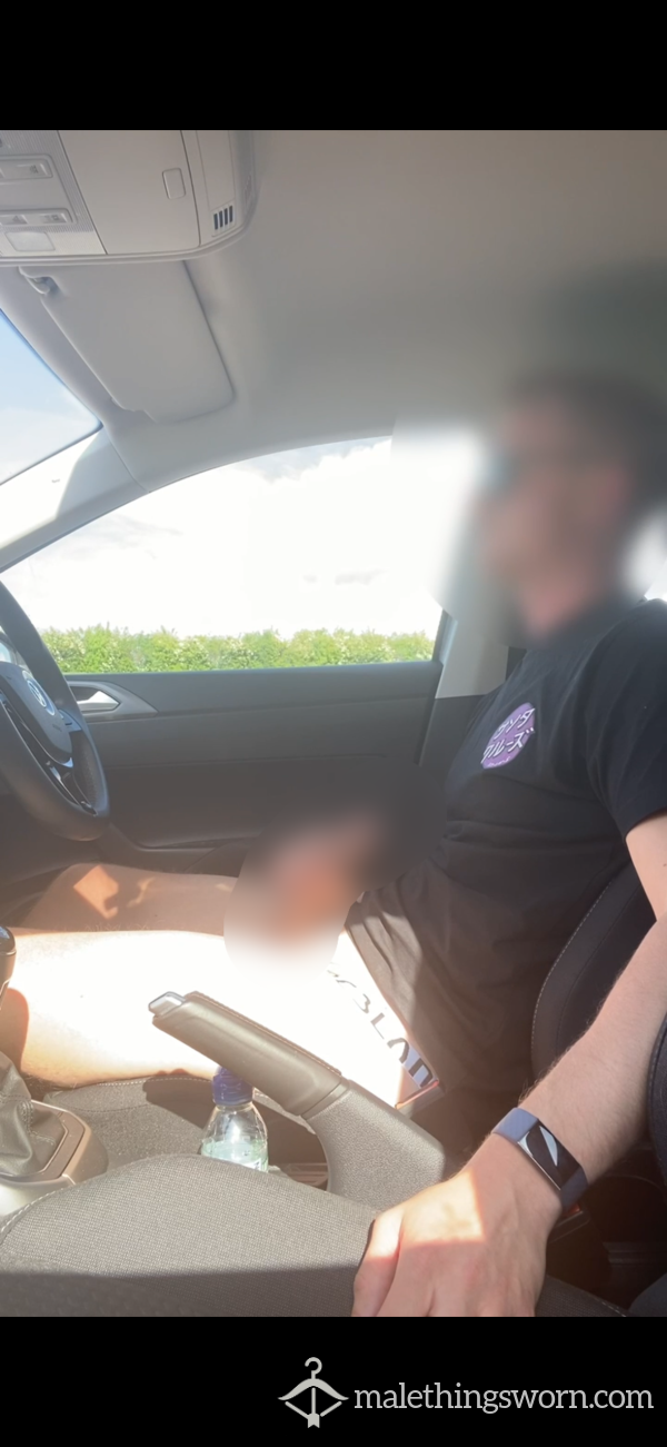 Watch Me Wank And Blow A Load In A Public Lay-by