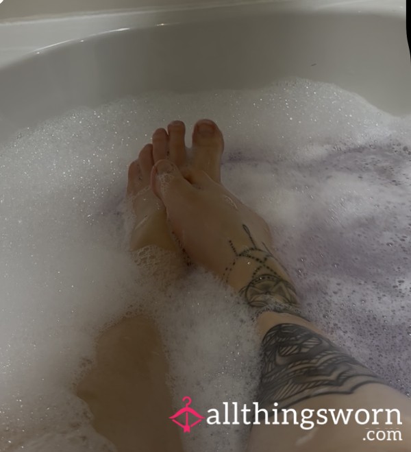 Watch Me Wash My Bare Feet