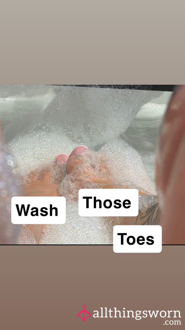 Watch Me Wash My Feet
