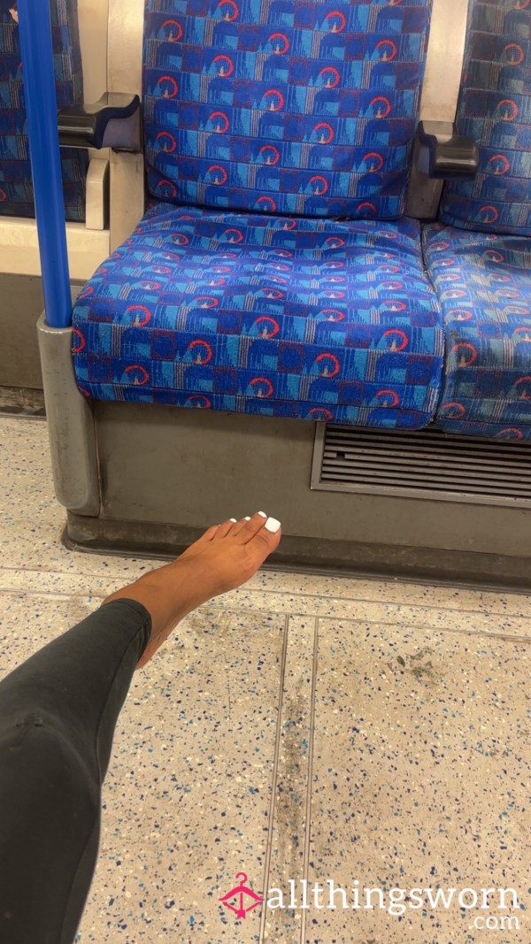 Watch Me Wiggle My Feet On The Train
