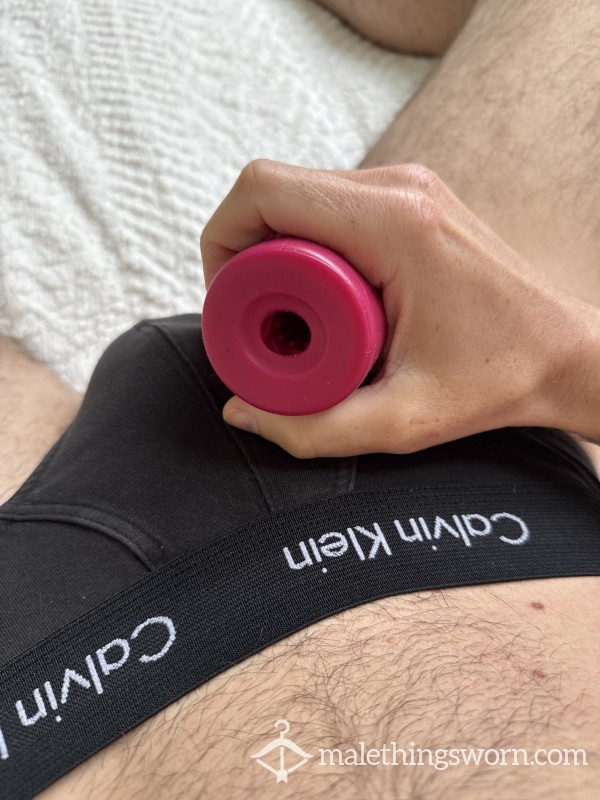 Watch My C*ck F**k This Tiny Toy