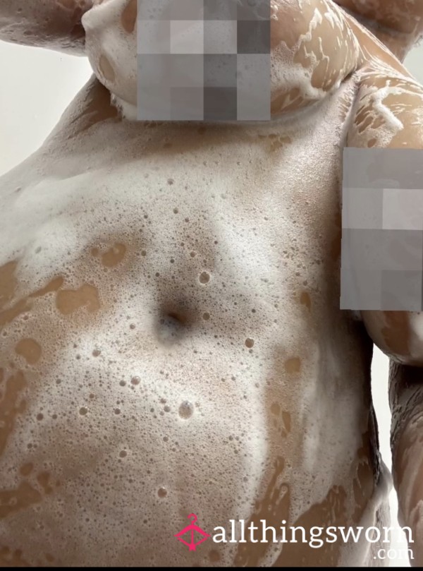 Water Running, Curves Showing, And The Rest… Well, That’s For You To See 🚿✨