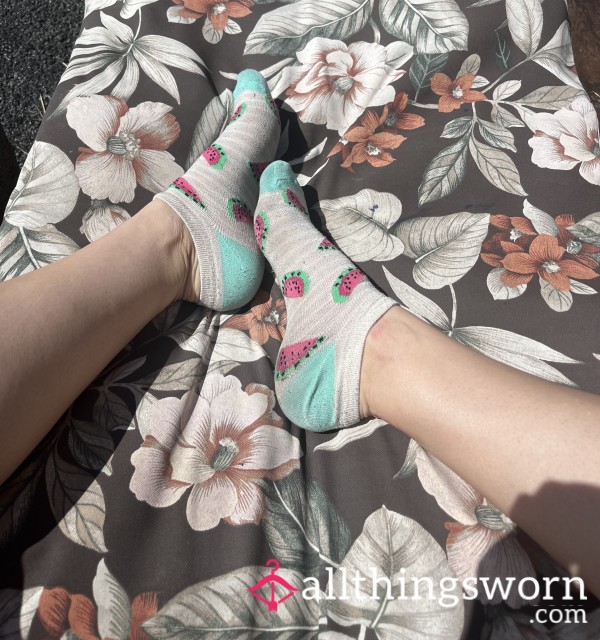 Watermelon Ankle Socks