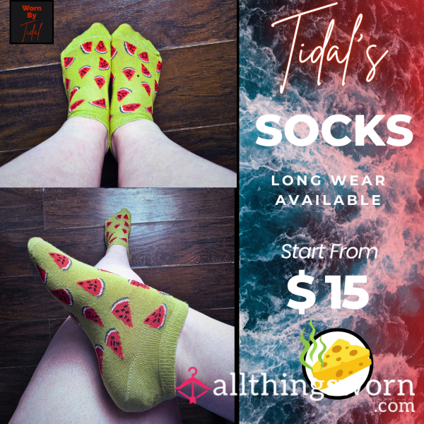 Watermelon Socks | Worn By Tidal