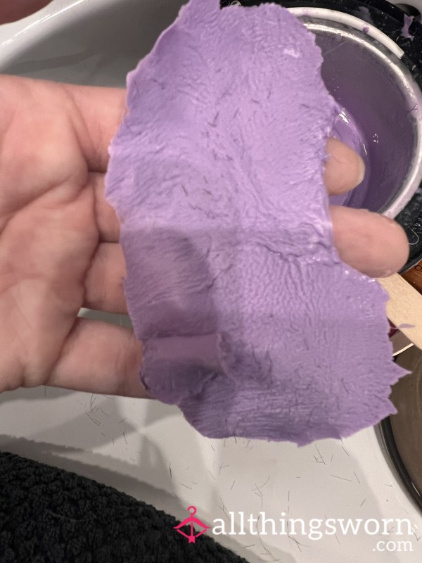 Wax From Waxing Down There