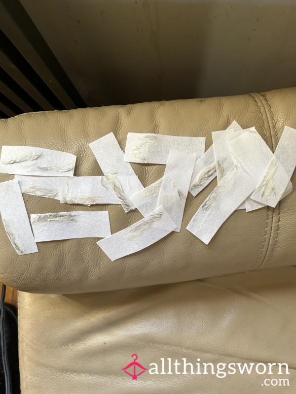 Wax Strips Off Me And My Two Daughters Loads Of Hair On Them