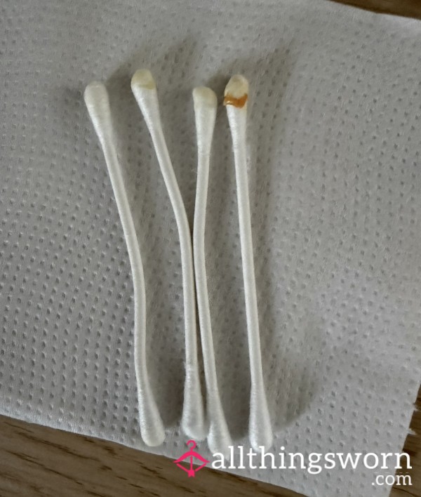 Waxy Ear Buds - Freshly Used Today