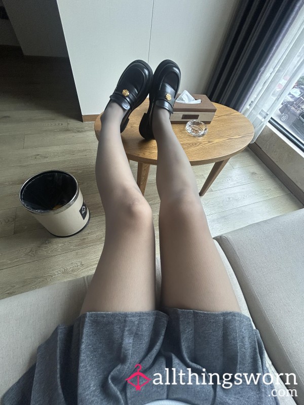 Wear Black Stockings For Two Days.