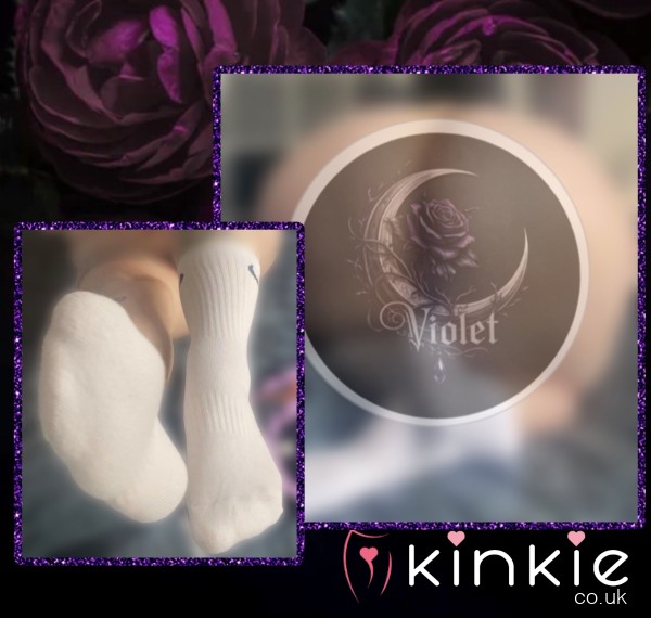 Wearing Just A Pair Of White Nike Socks 19 Pictures Set