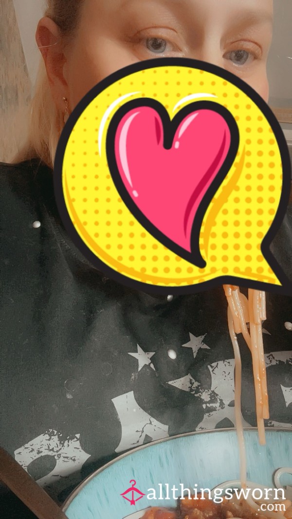 Wearing My Dinner 🍝