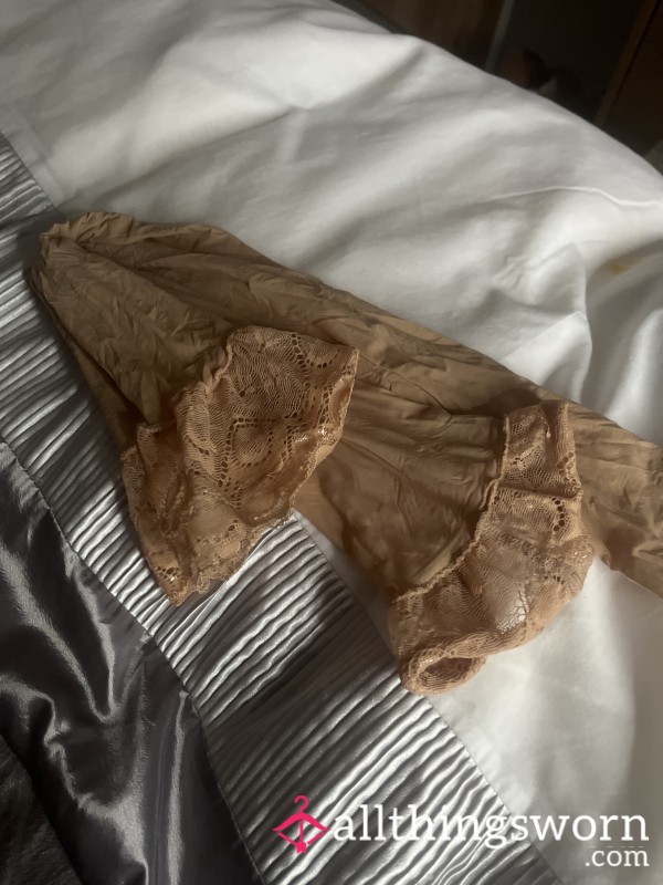 Wearing Stockings