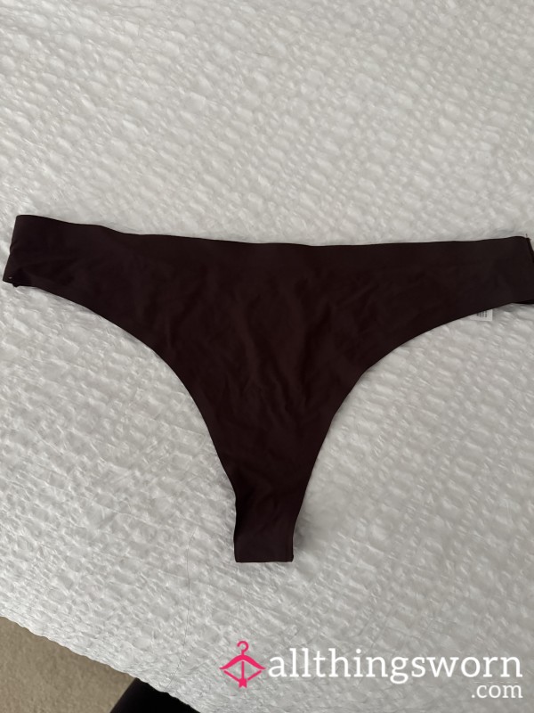 Wearing Thong