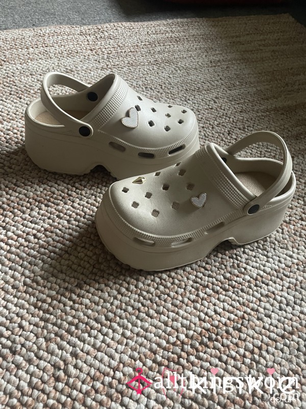 Wedding-Day Worn Crocs – Authentic & Intimate