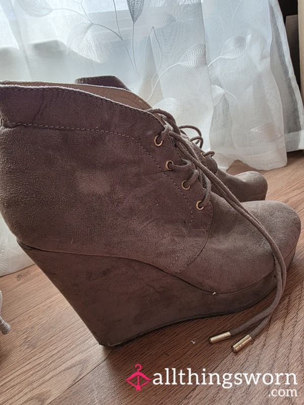 Wedge Boot Heels