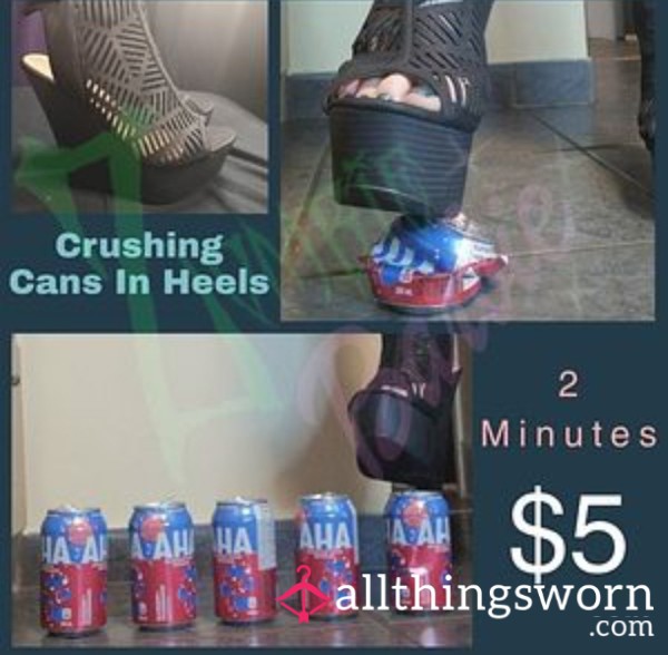 Wedge Heel Can Crush