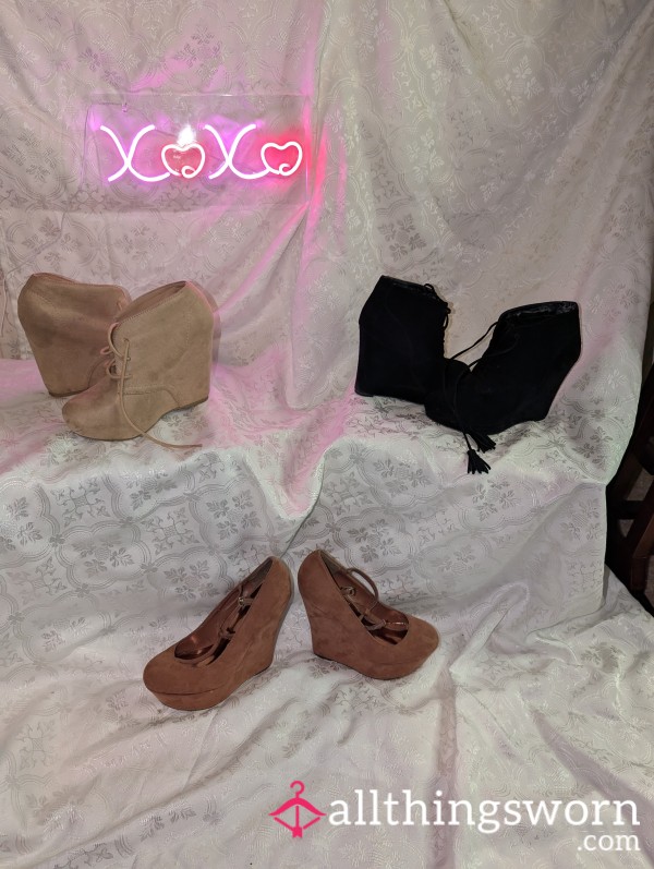 Wedged Booties ⭐ Closet Clean Out⭐