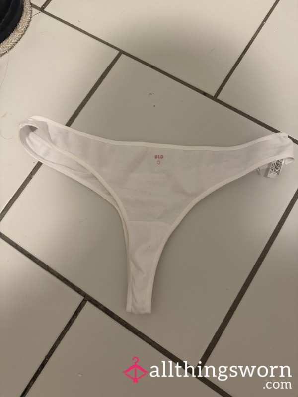 Wednesday Worn Thong