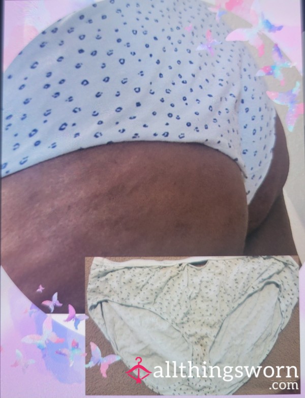🦈 Week Is Over (Blue Poka Dot Panties)