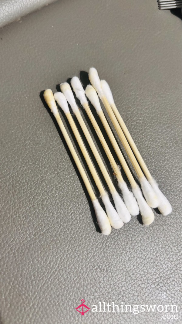 Week Of Used Cotton Buds! Great Way To Have A Bit Of Me 😉