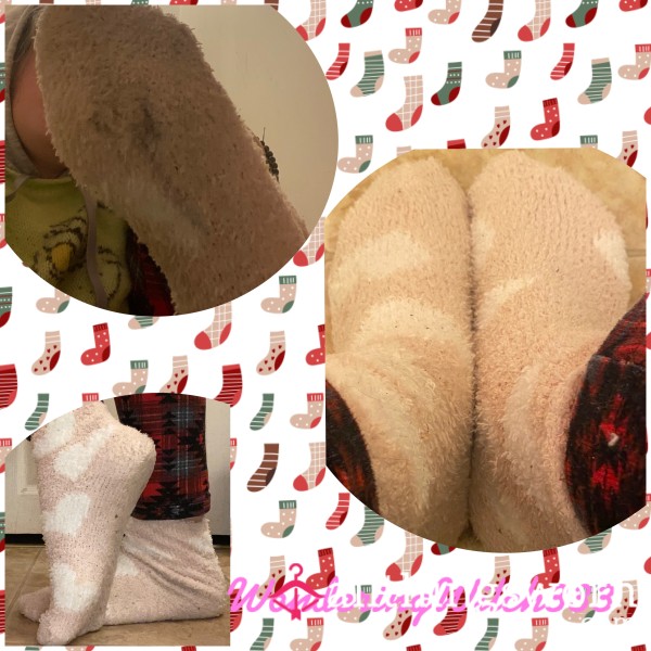 Week Worn Fluffy Socks- Ask About My Options!