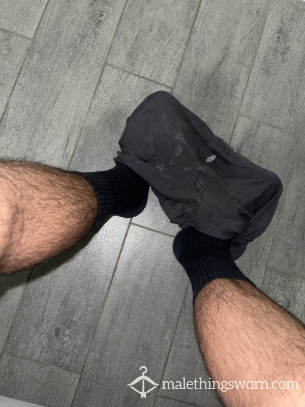 ~SOLD~ Pre-c*m Stained Boxers