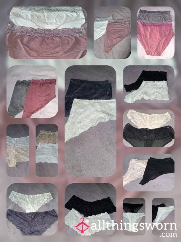Wednesday Offer 💖 Choose Your Style – 2 For 1 Panty Bundle