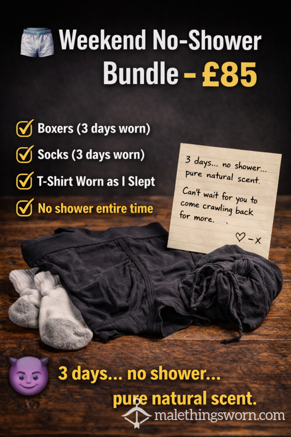 WEEKEND NO-SHOWER BUNDLE