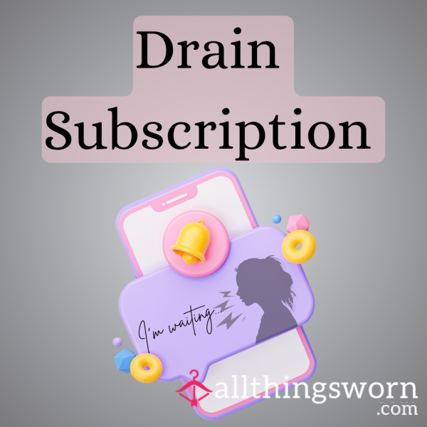 Weekly Drain Subscription / Games