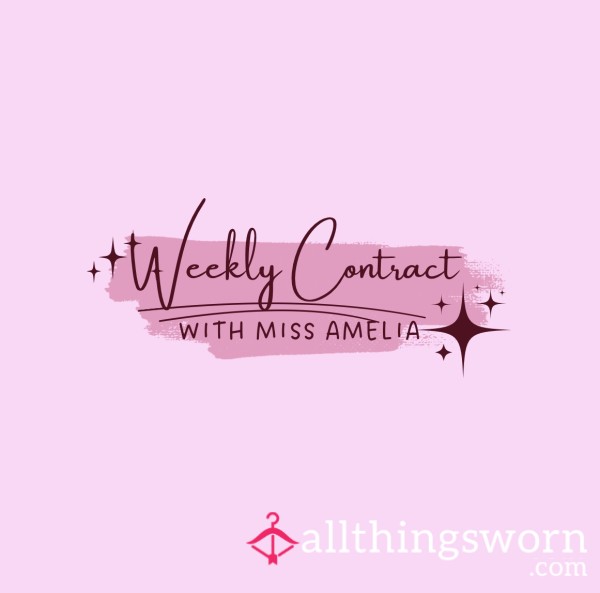 Weekly Findom Contracts 🔐