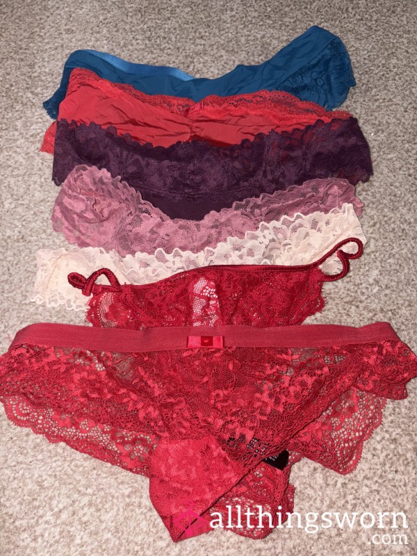Weeks Worth Of Gym Panties!