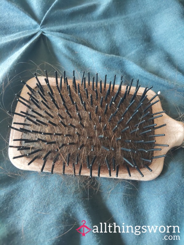 Weeks Worth Of Hair From Hair Brush