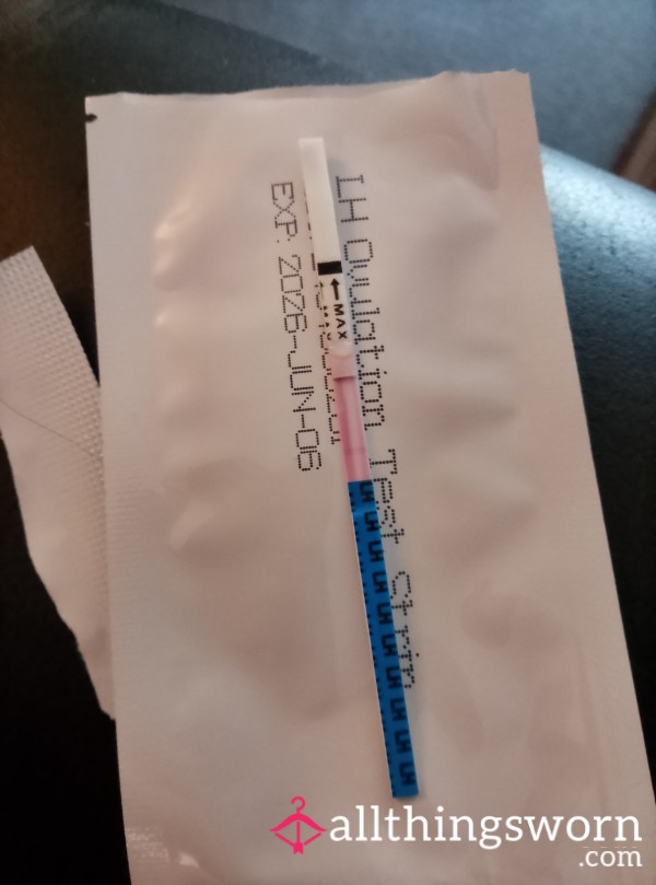 Weeks Worth Of Used Ovulation Strips 🍋