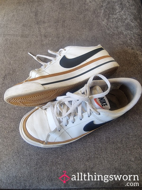 Well Dirty Worn Trainers Size 4