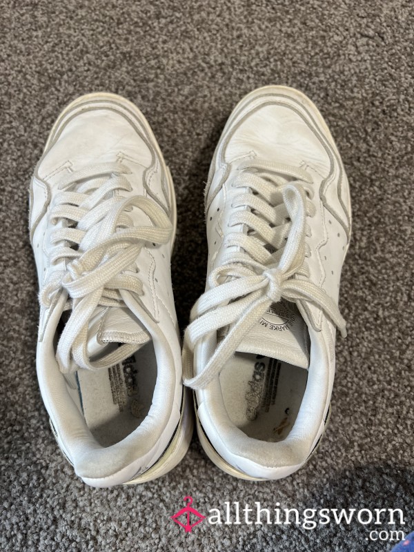 Well Loved Adidas Gym Shoes