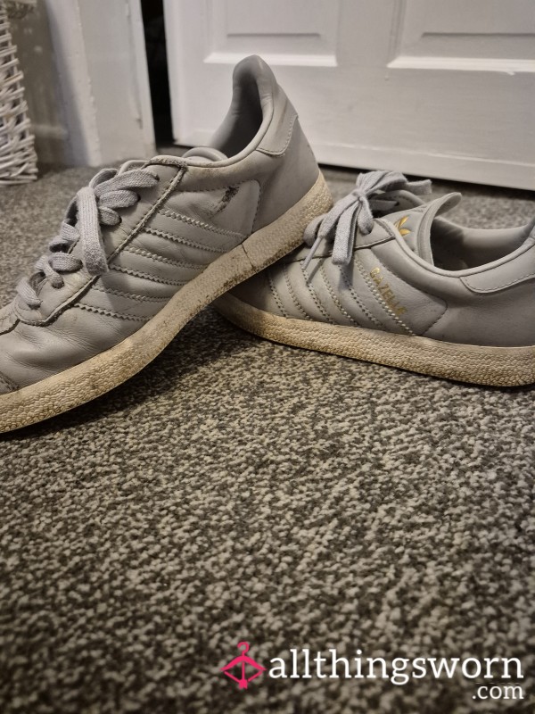 Well Loved And Worn Leather Gazelles