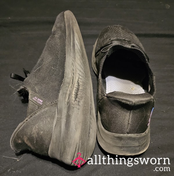 Well Loved And Worn Sneakers