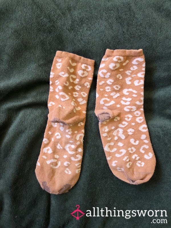 Well Loved Animal Print Socks
