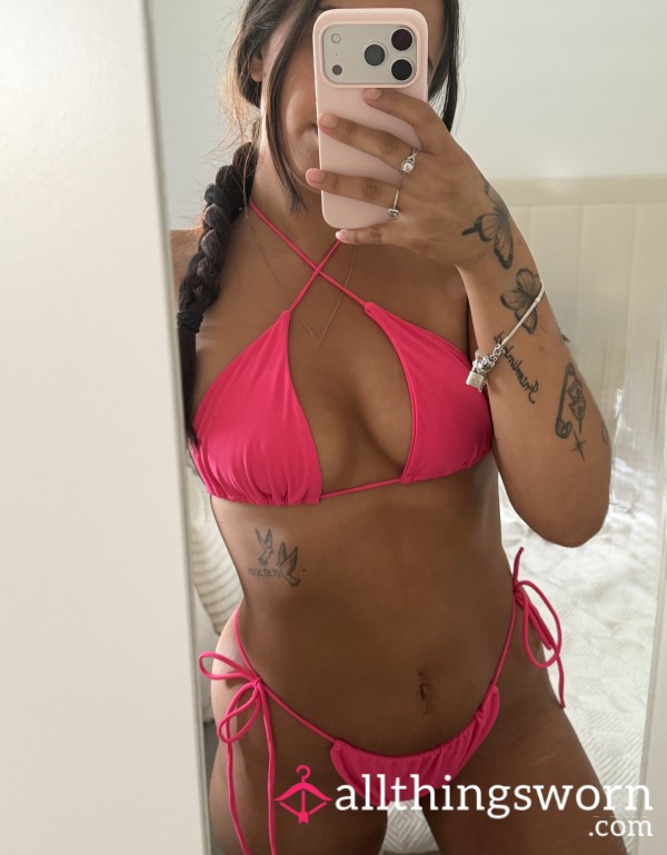 Well-Loved Bikini – Worn, Sweaty & Saturated In My Scent🥰