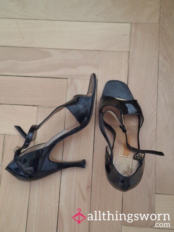 Well Loved Black High Heels
