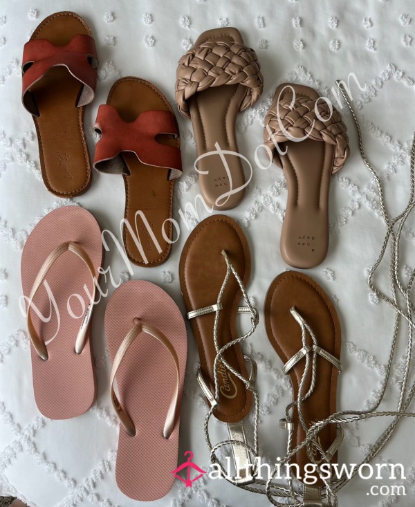 🩴Well Loved Casual Sandals, Size 7.5 US