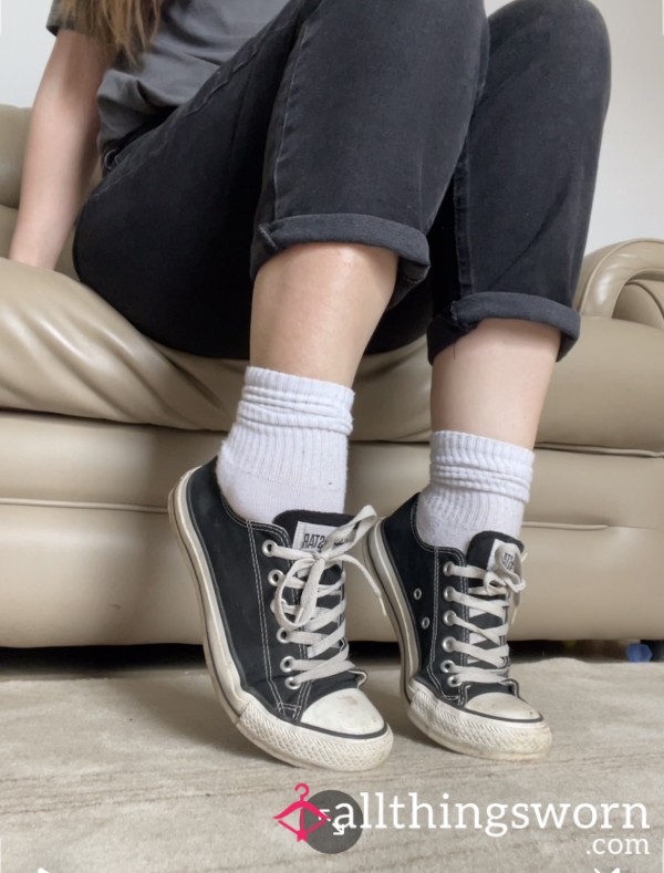 Well Loved Converse Trainers Size 6