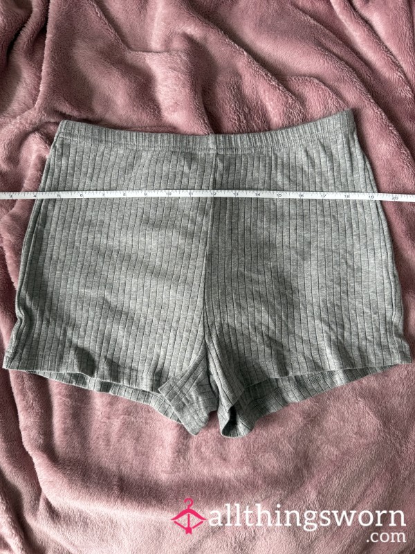 Well Loved Cozy Grey Shorts