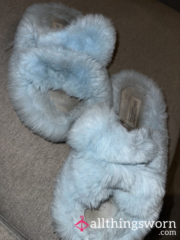 Well-Loved Cozy Slippers – Worn Just For You 💋