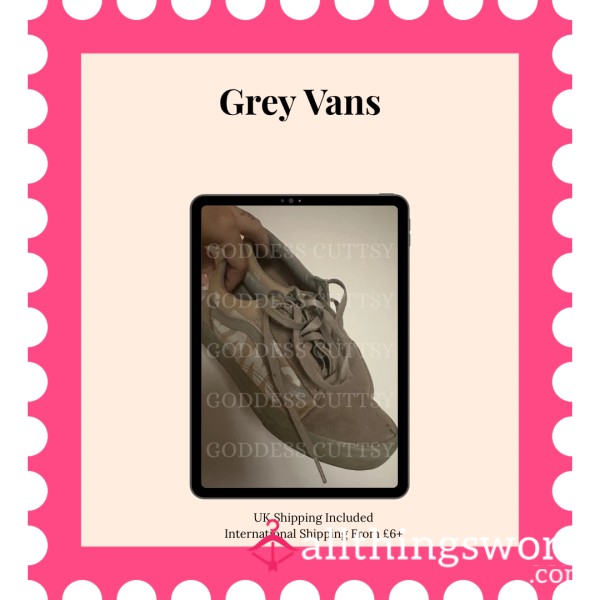 Well Loved Grey Vans