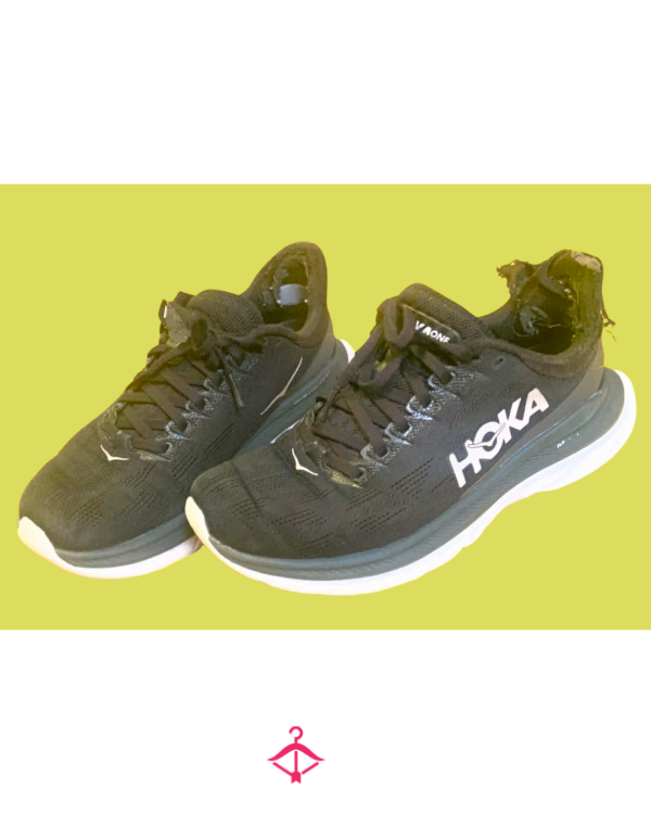 🩶 Well-Loved HOKA Running Shoes • Daily Drivers • Women's US 7.5
